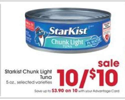 Starkist Chunk Light Tuna