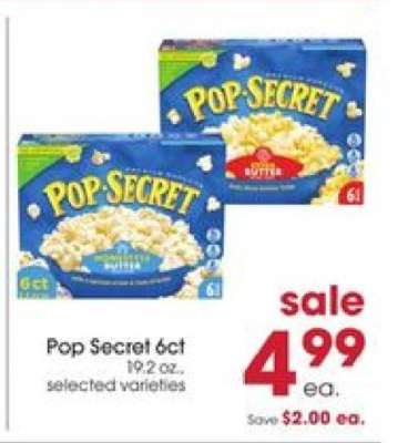 Pop Secret 6ct