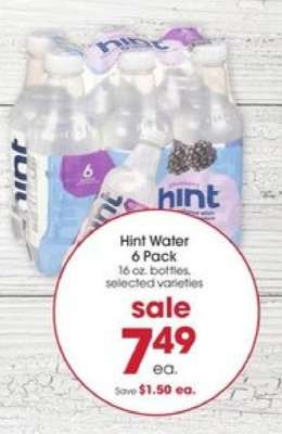 Hint Water 6 Pack
