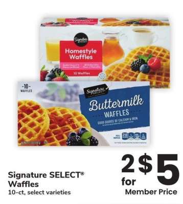 Signature SELECT® Waffles - 10-ct, select varieties