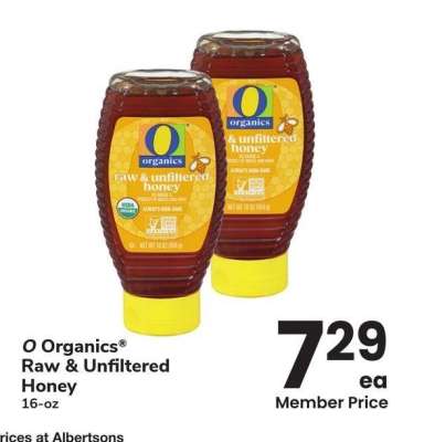 O Organics® Raw & Unfiltered Honey - 16-oz