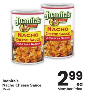 Juanita's Nacho Cheese Sauce - 15-oz