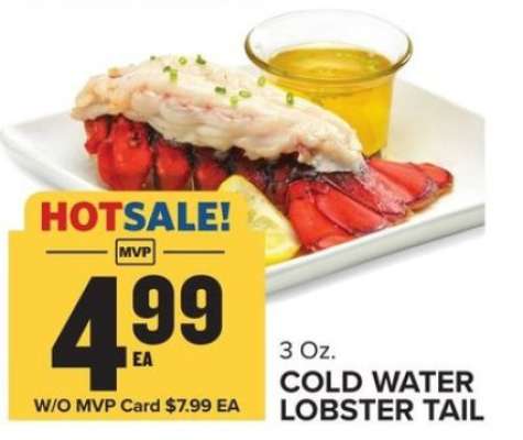Cold Water Lobster Tail