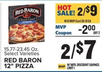 Red Baron 12" Pizza