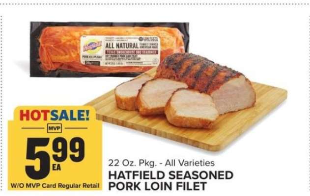 Hatfield Seasoned Pork Loin Filet