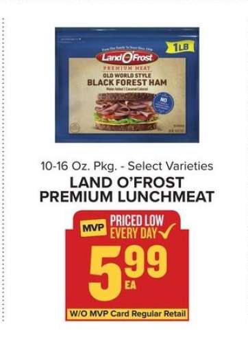 Land O'Frost Premium Lunchmeat