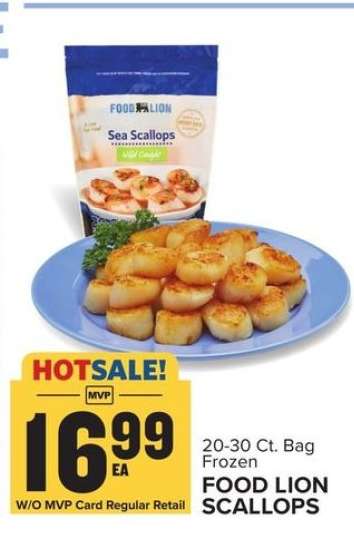 FOOD LION SCALLOPS