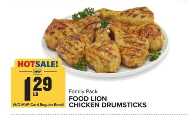 Food Lion Chicken Drumsticks