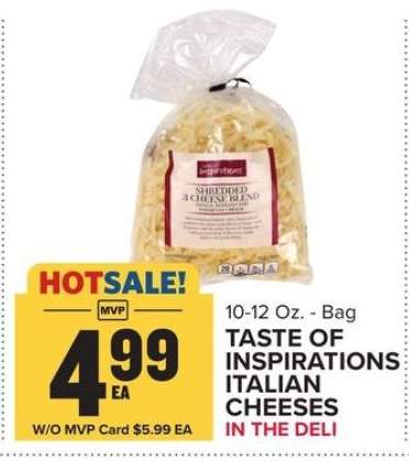 Taste of Inspirations Italian Cheeses