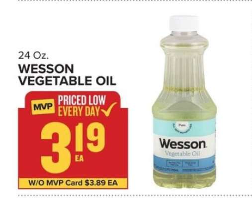 Wesson Vegetable Oil