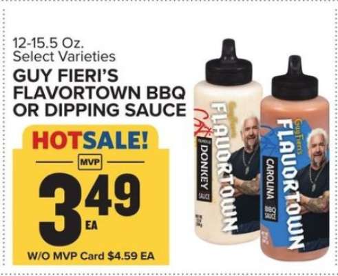 Guy Fieri's Flavortown BBQ or Dipping Sauce