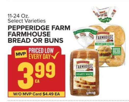 Pepperidge Farm Farmhouse Bread or Buns