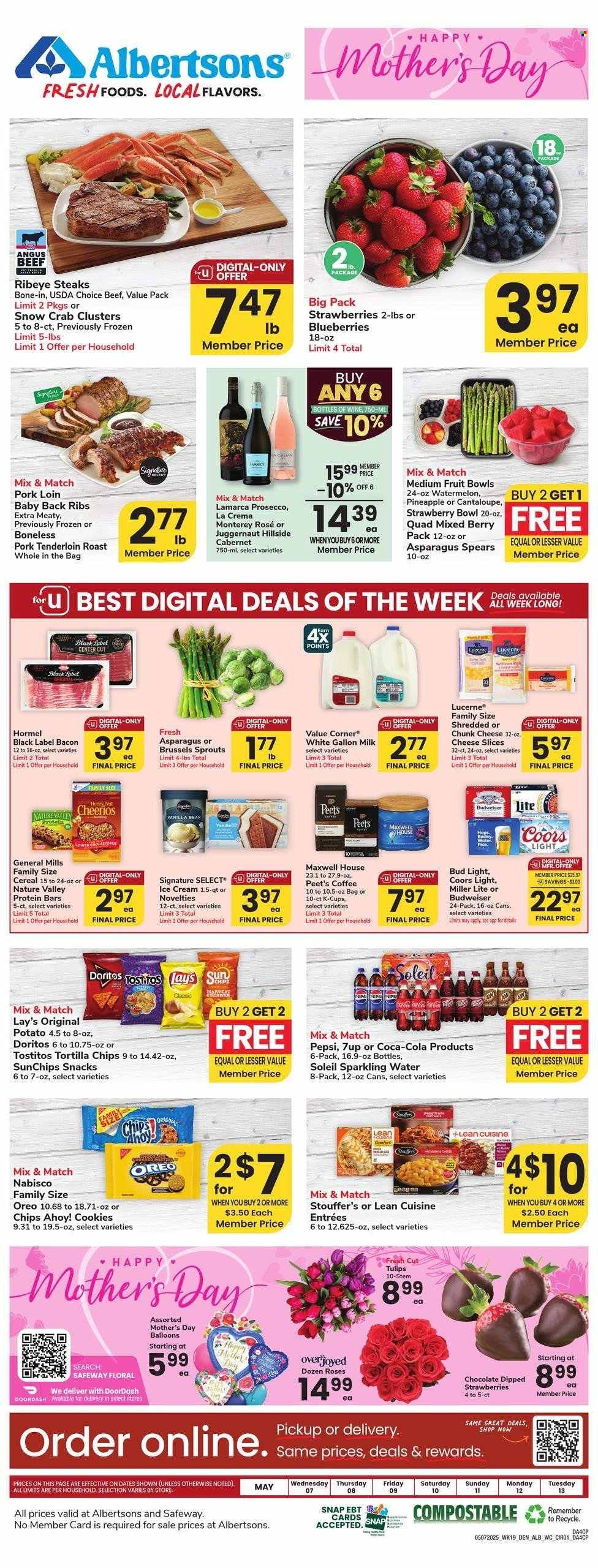 Albertsons ad - 05/07/2025 - 05/13/2025. Page 1