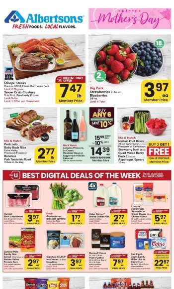 Albertsons Flyer - 05/07/2025 - 05/13/2025.