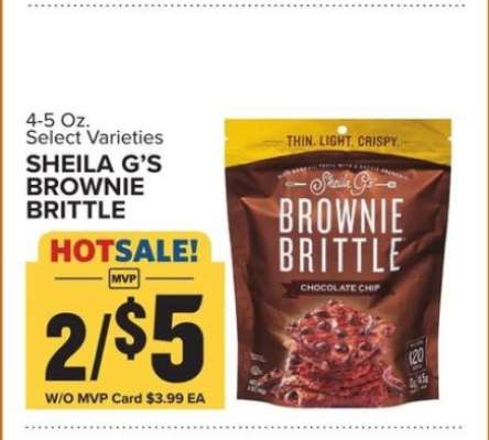 Sheila G's Brownie Brittle