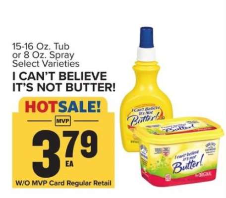 I Can't Believe It's Not Butter!
