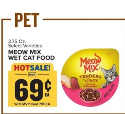 Meow Mix Wet Cat Food
