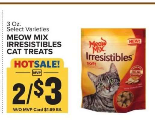 Meow Mix Irresistibles Cat Treats*