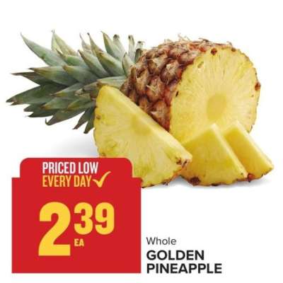 Whole Golden Pineapple