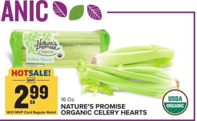 Nature's Promise Organic Celery Hearts