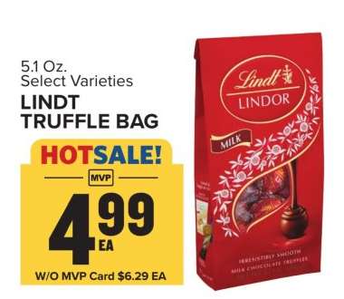 Lindt Truffle Bag