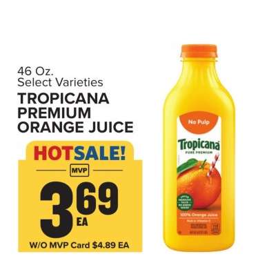 Tropicana Premium Orange Juice