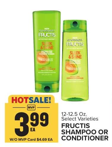 FRUCTIS SHAMPOO OR CONDITIONER