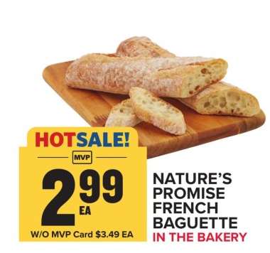 NATURE'S PROMISE FRENCH BAGUETTE