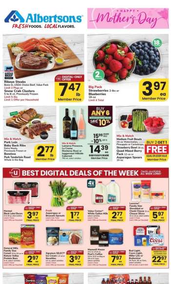 Albertsons Flyer - 05/07/2025 - 05/13/2025.