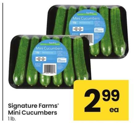 Signature Farms® Mini Cucumbers - 1 lb.