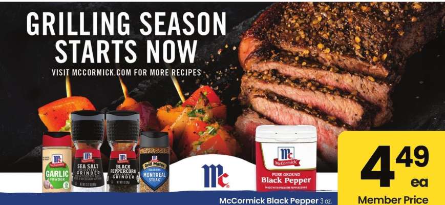 McCormick Black Pepper - 3 oz.