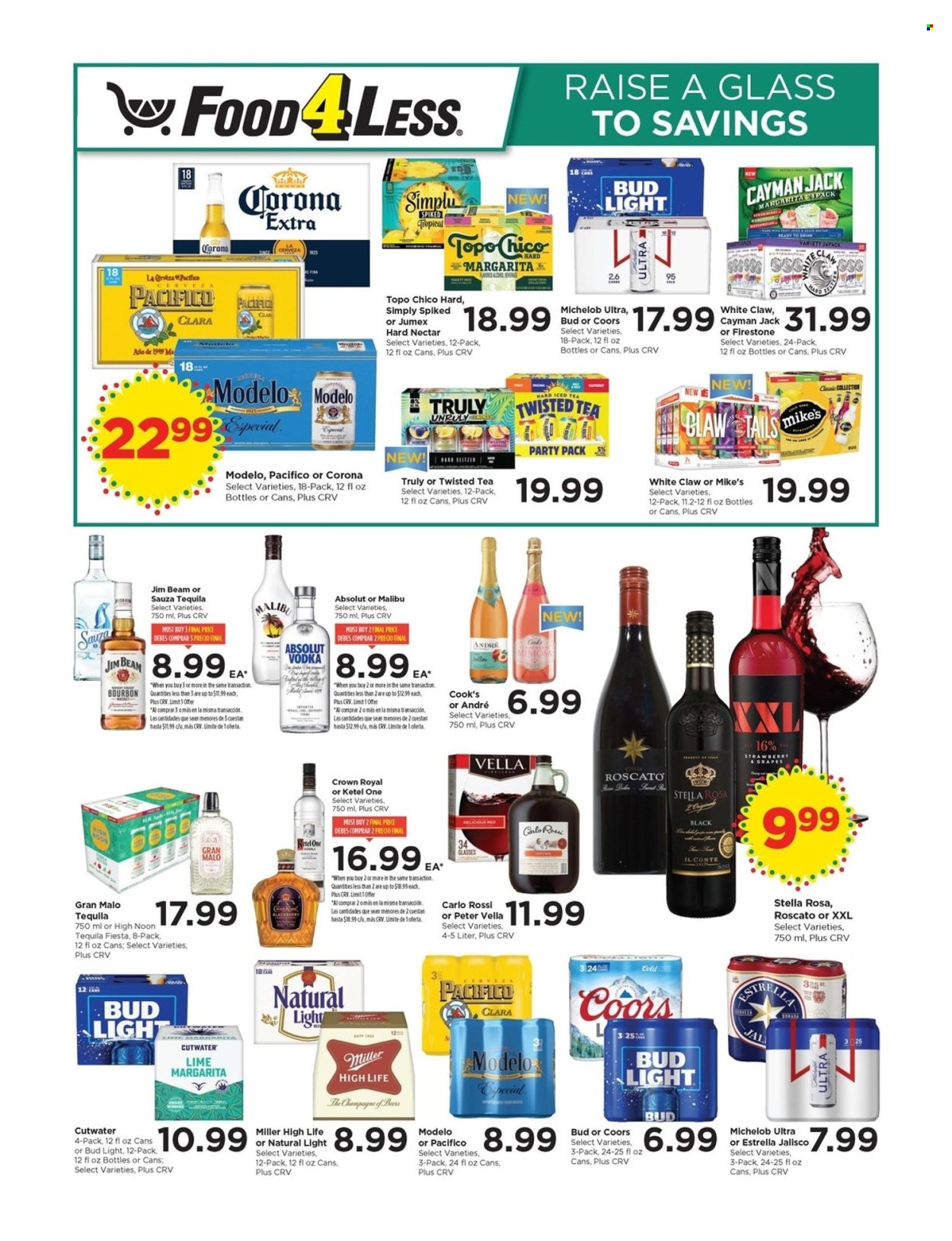Food 4 Less ad - 05/07/2025 - 05/13/2025. Page 1