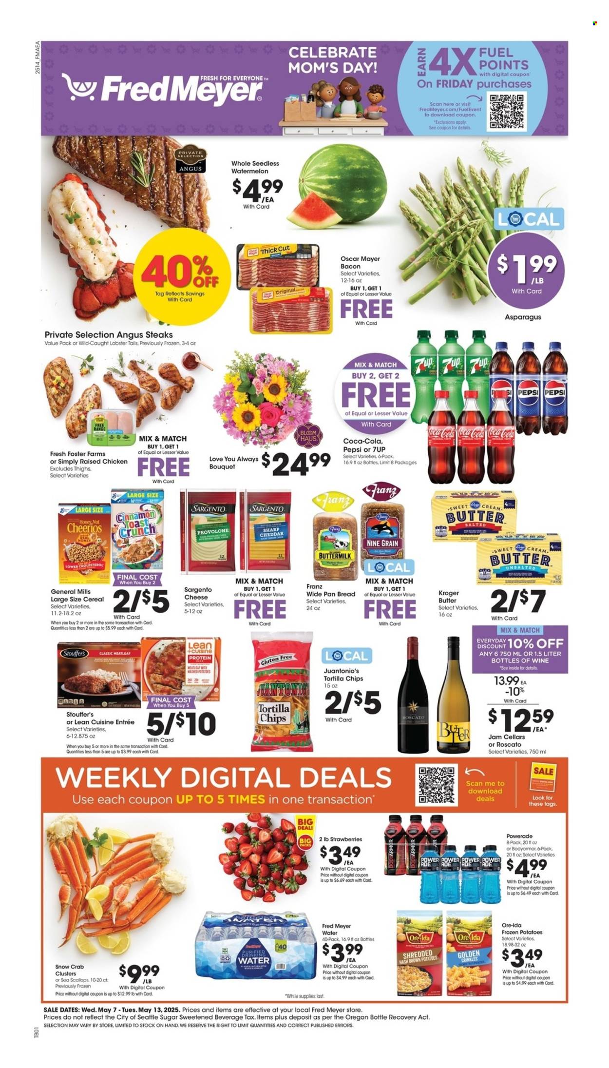 Fred Meyer ad - 05/07/2025 - 05/13/2025. Page 1