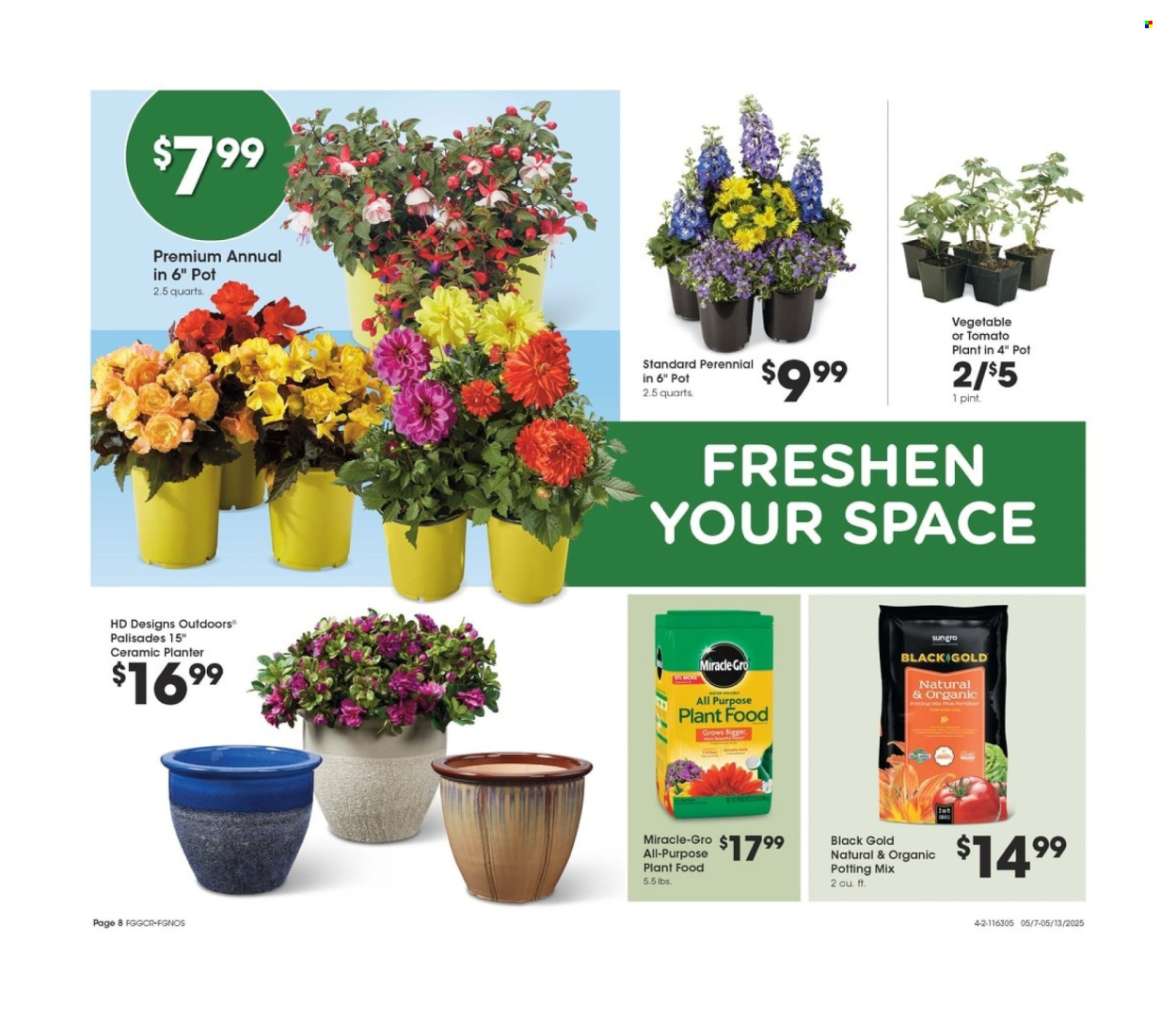 Fred Meyer ad - 05/07/2025 - 05/13/2025. Page 1