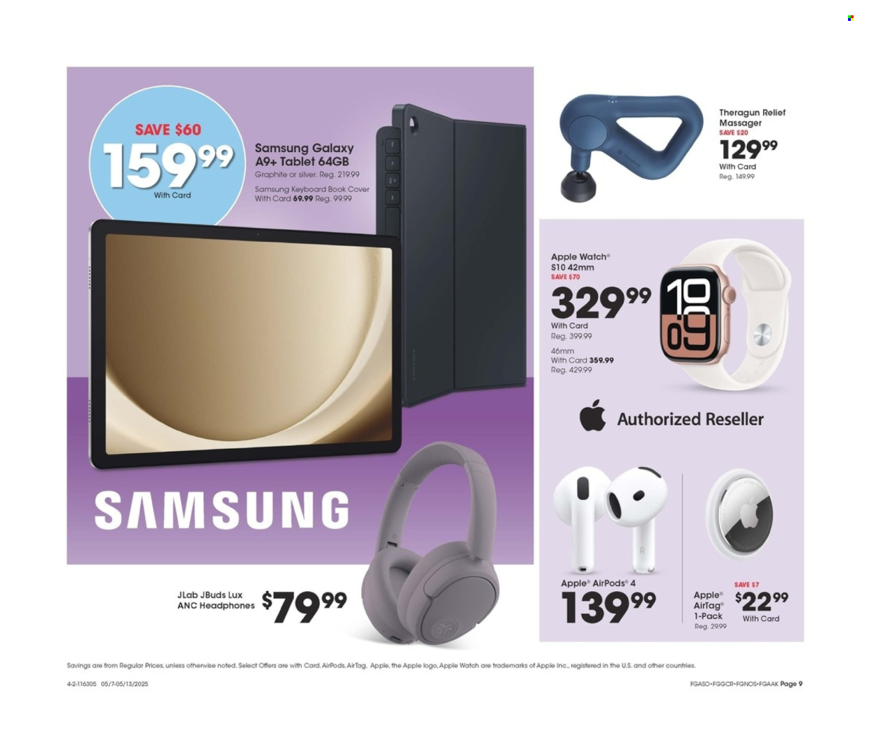 Fred Meyer ad - 05/07/2025 - 05/13/2025. Page 1