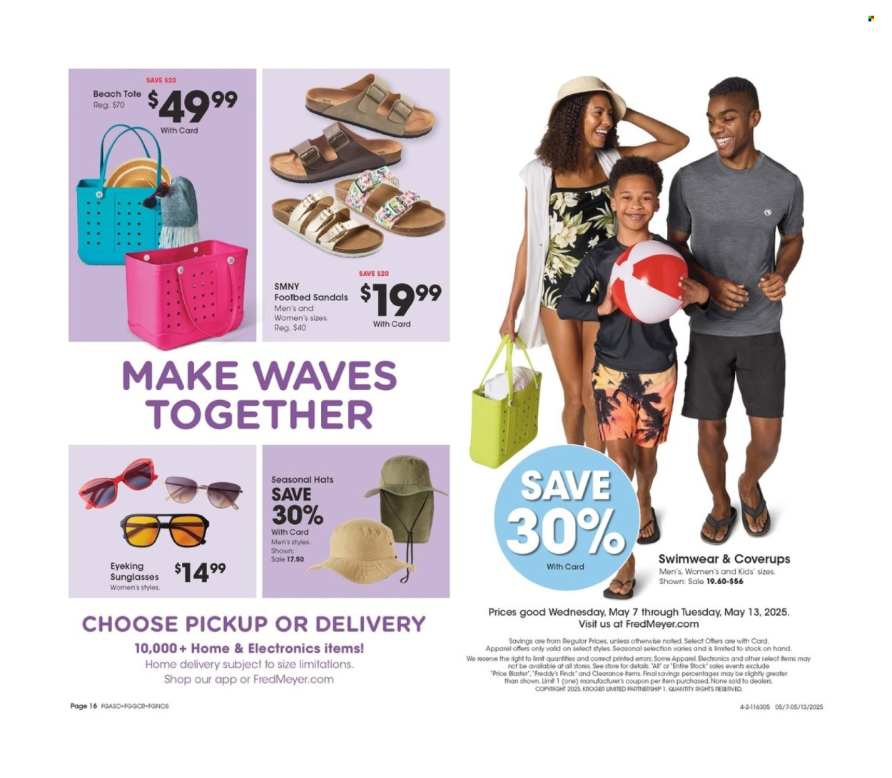 Fred Meyer ad - 05/07/2025 - 05/13/2025. Page 1