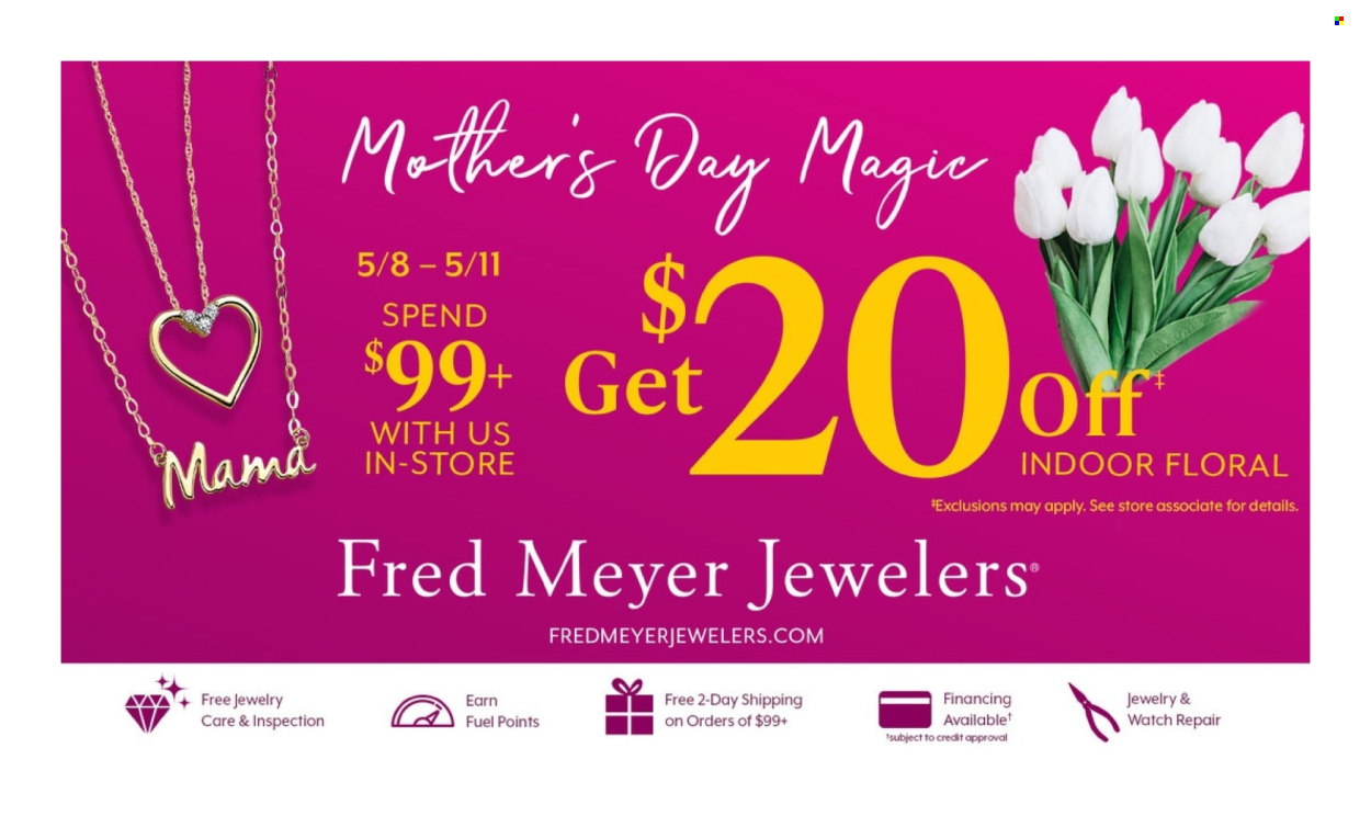 Fred Meyer ad - 05/07/2025 - 05/13/2025. Page 1