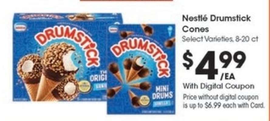 Nestle Drumstick Cones