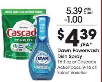 Dawn Powerwash Dish Spray