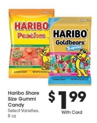 Haribo Share Size Gummi Candy