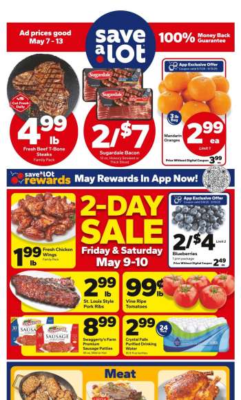 Save a Lot Flyer - 05/07/2025 - 05/13/2025.