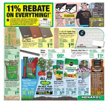 Menards Flyer - 05/08/2025 - 05/18/2025.