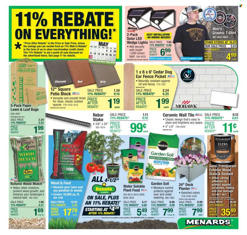 Menards Flyer - 05/08/2025 - 05/18/2025.