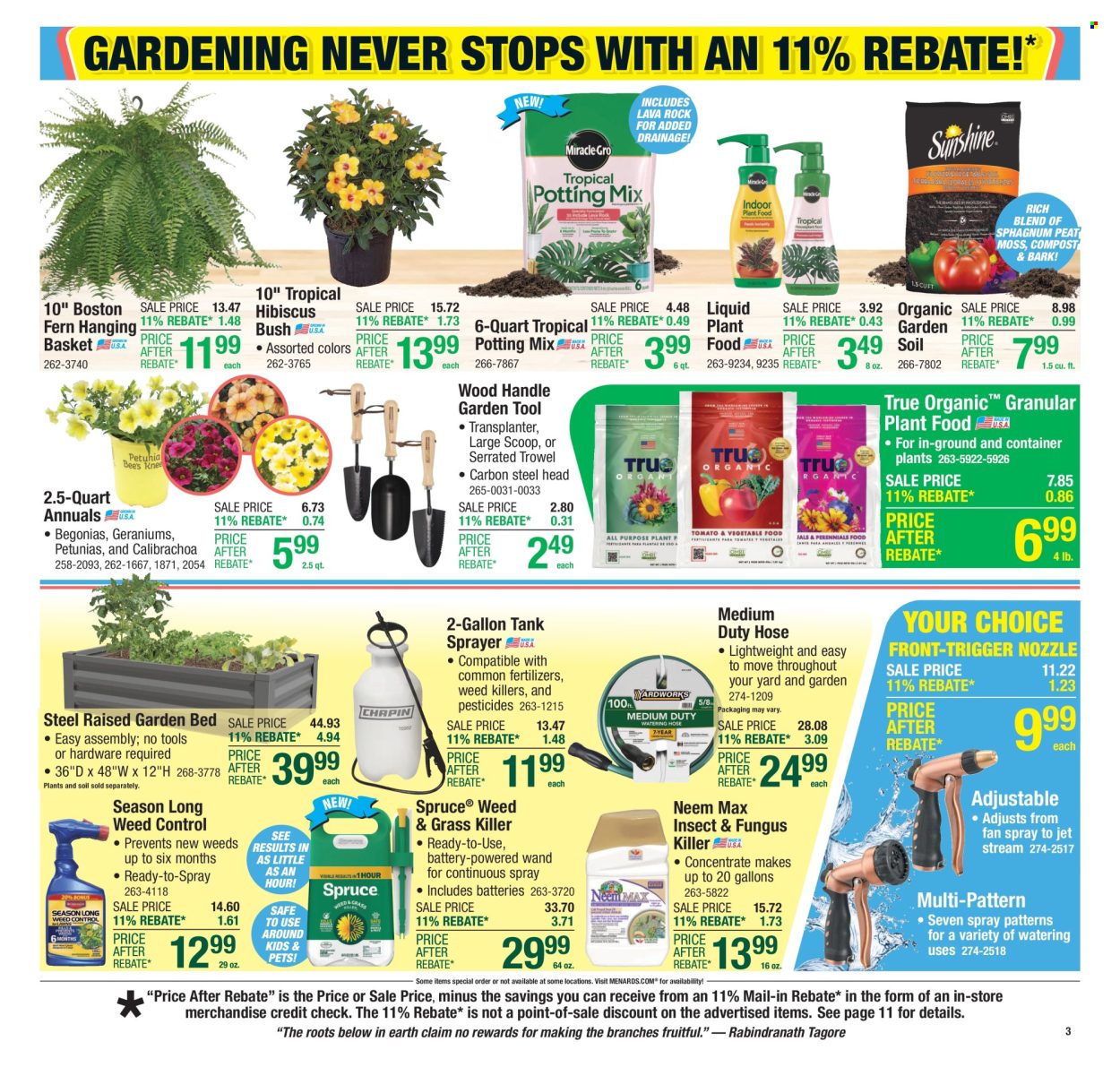 Menards ad - 05/08/2025 - 05/18/2025. Page 1
