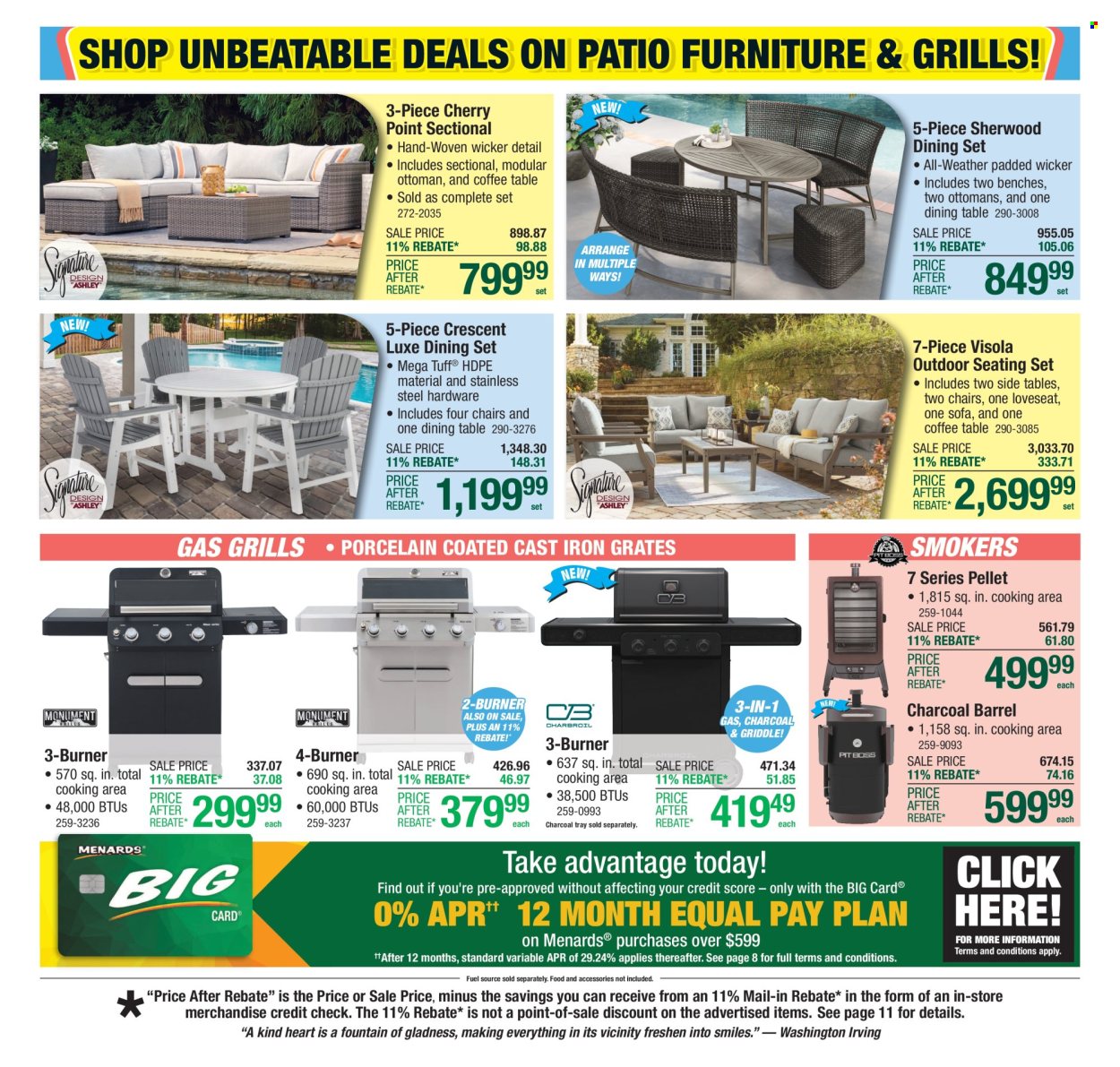 Menards ad - 05/08/2025 - 05/18/2025. Page 1