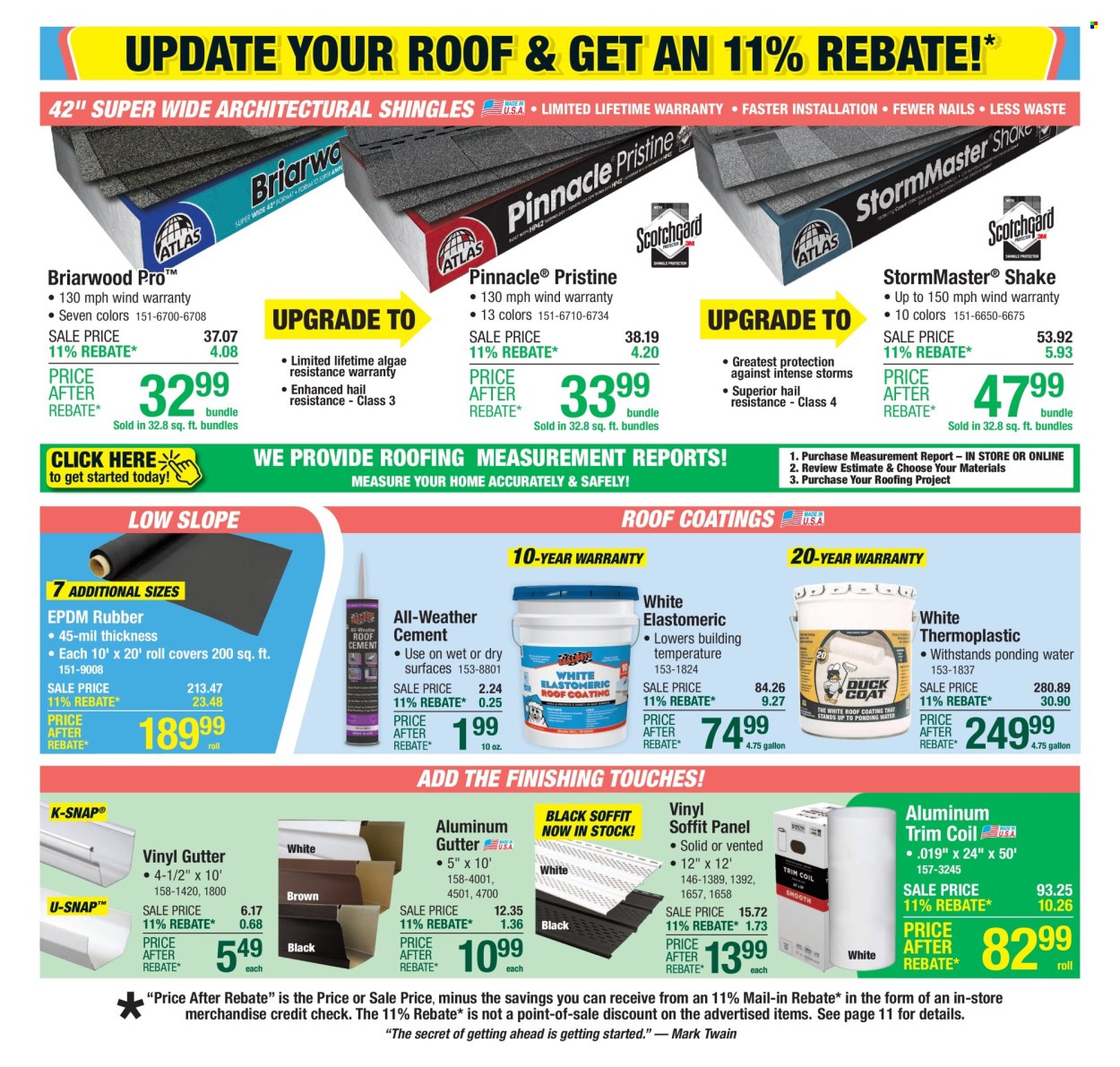 Menards ad - 05/08/2025 - 05/18/2025. Page 1
