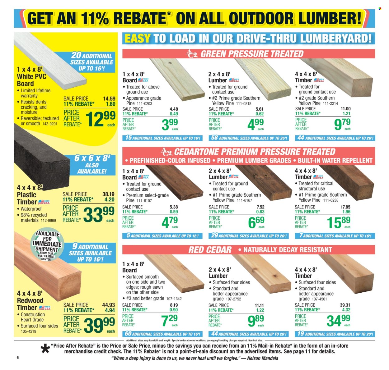 Menards ad - 05/08/2025 - 05/18/2025. Page 1