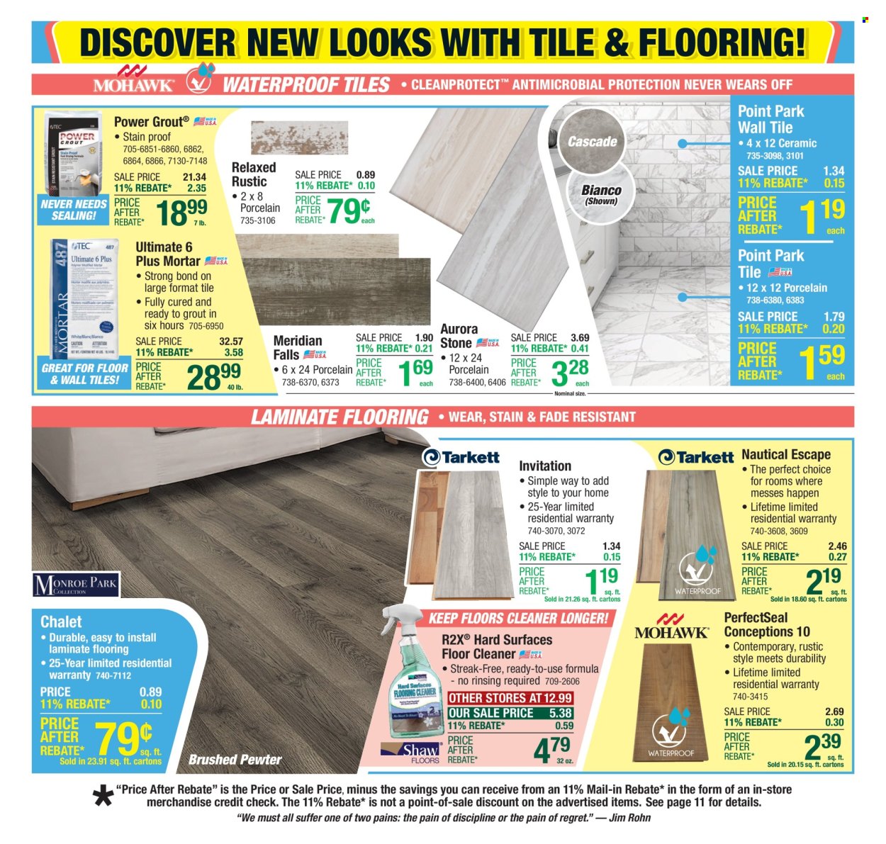 Menards ad - 05/08/2025 - 05/18/2025. Page 1