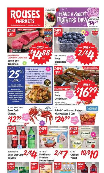 Rouses Markets Flyer - 05/07/2025 - 05/14/2025.