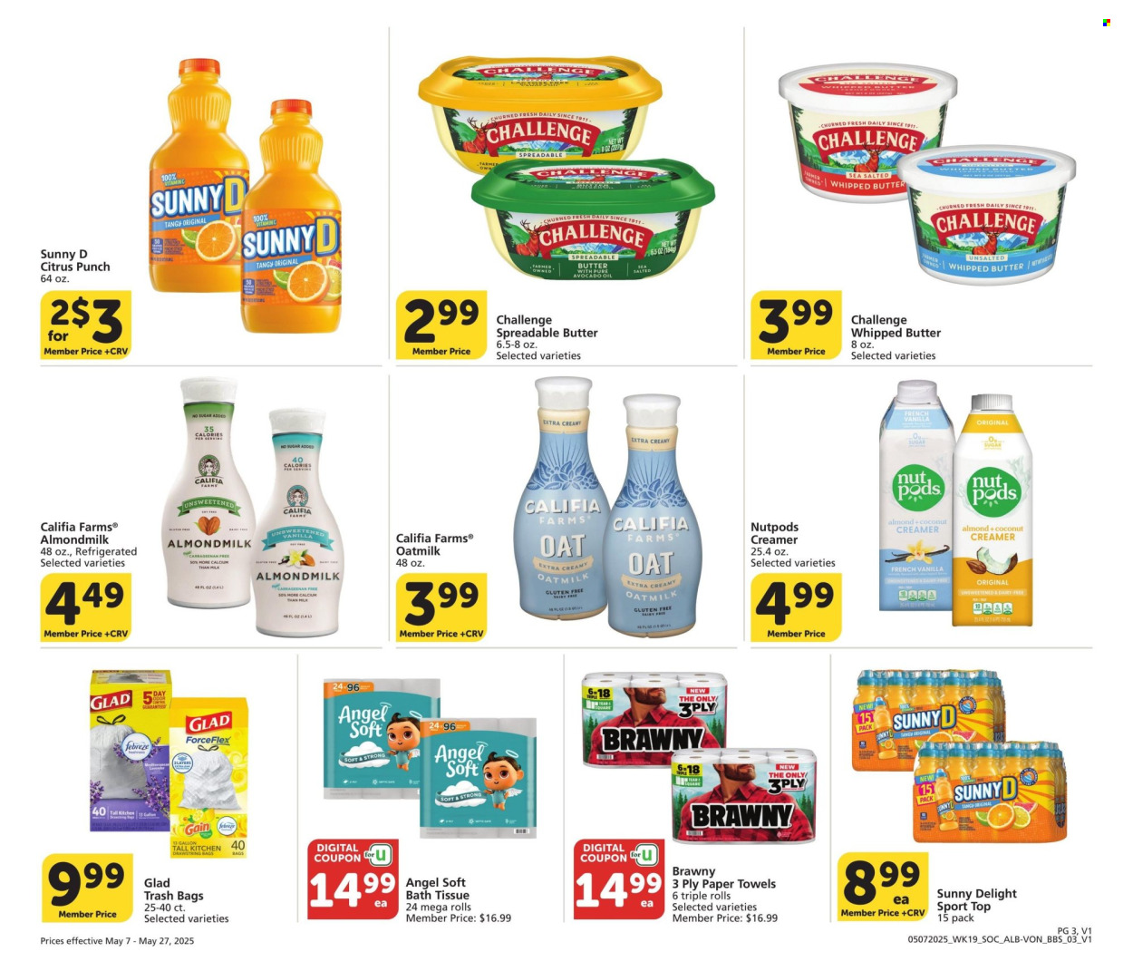 Albertsons ad - 05/07/2025 - 05/27/2025. Page 1